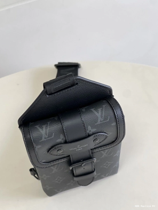 Aaa replica bags VUITTON LOUIS SAUMUR SLINGBAG 0807